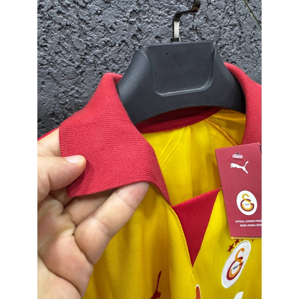 Retro Uzun Kollu Sarı Forma