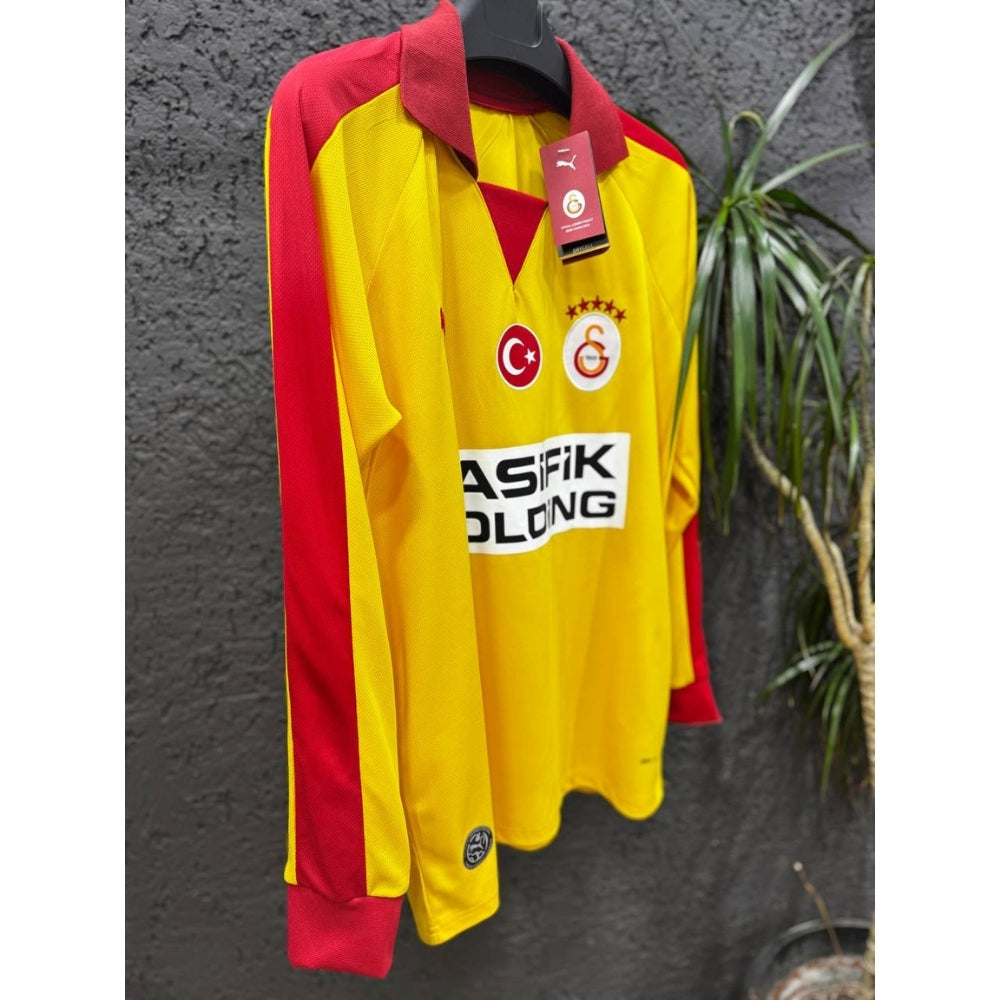 Retro Uzun Kollu Sarı Forma