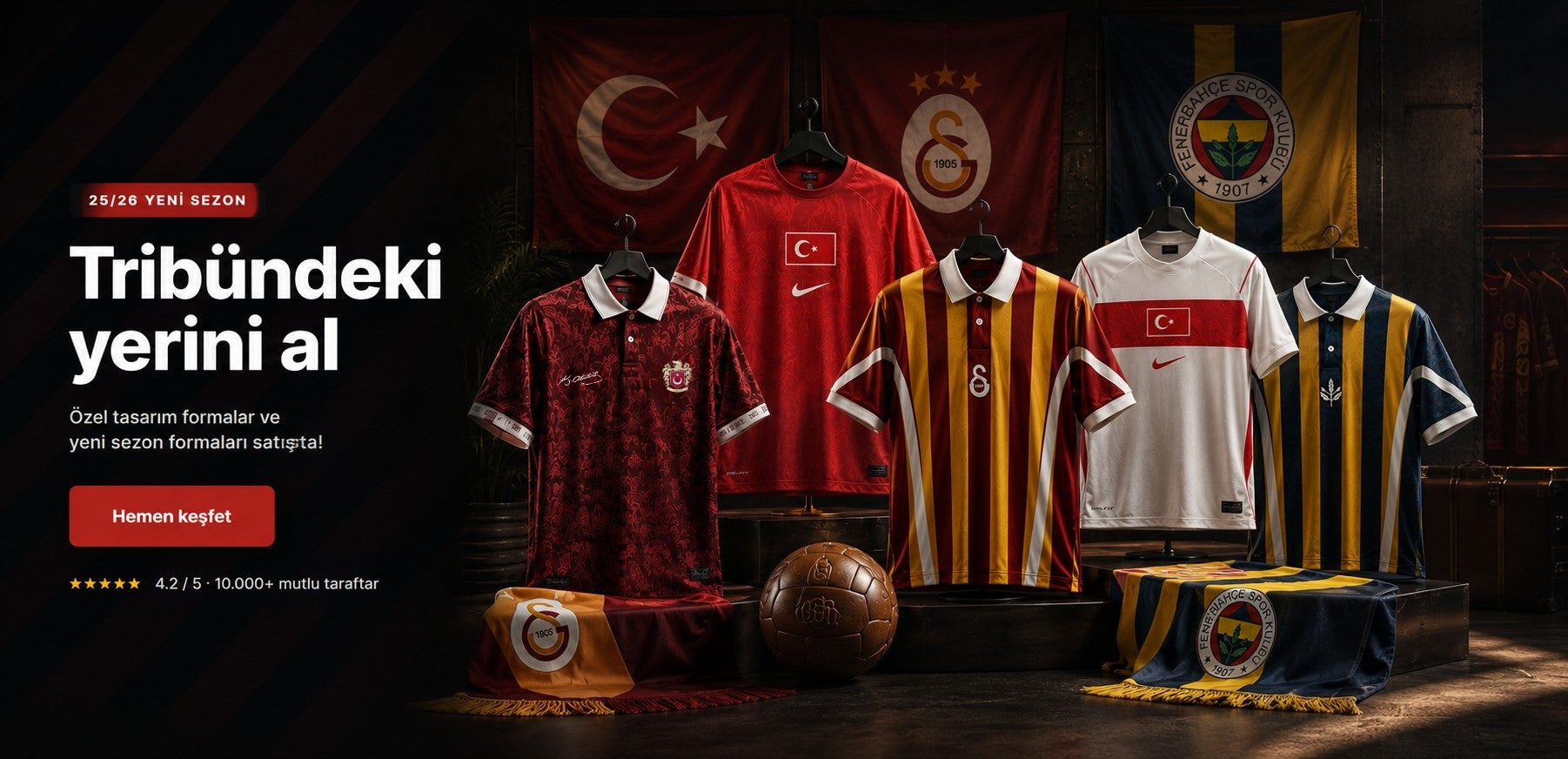 Yeni sezon futbol formaları