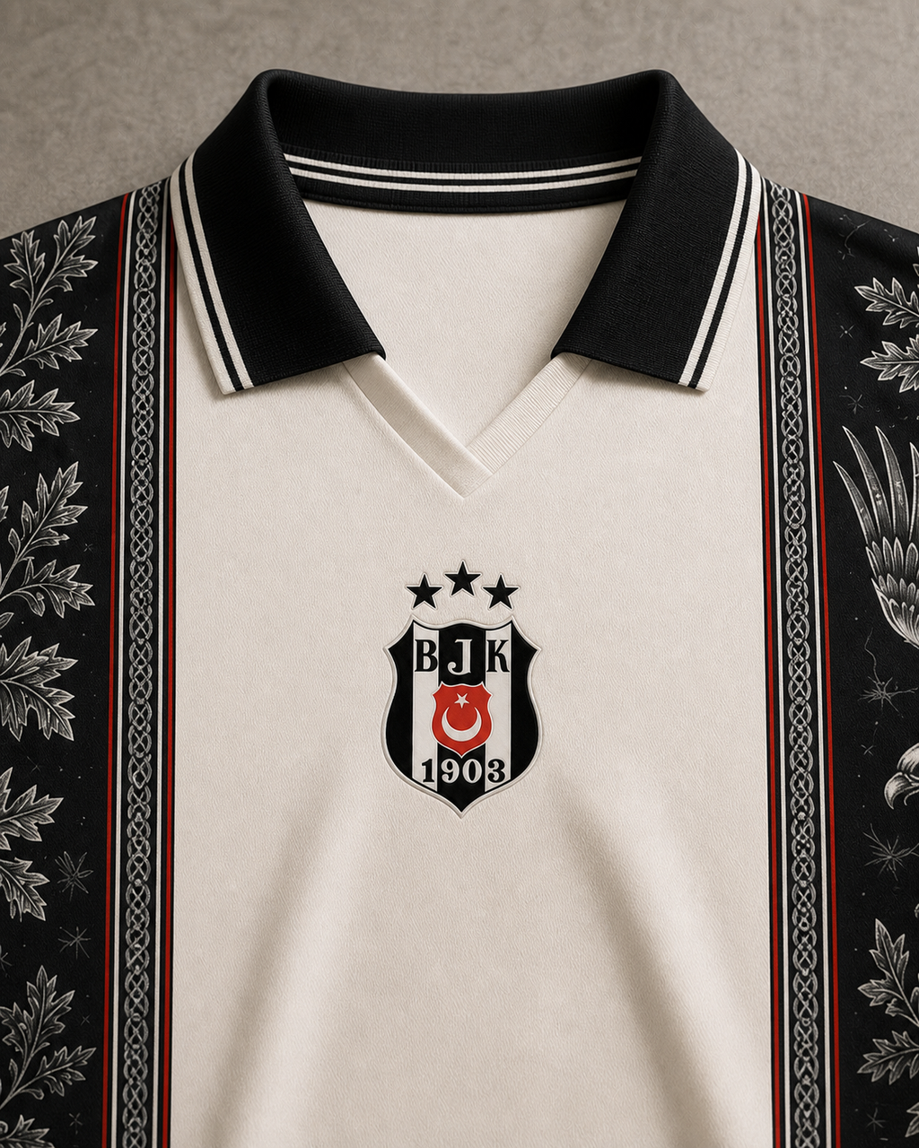 Beşiktaş Premium Seri Polo Yaka Tişört M01 [Ön Sipariş]