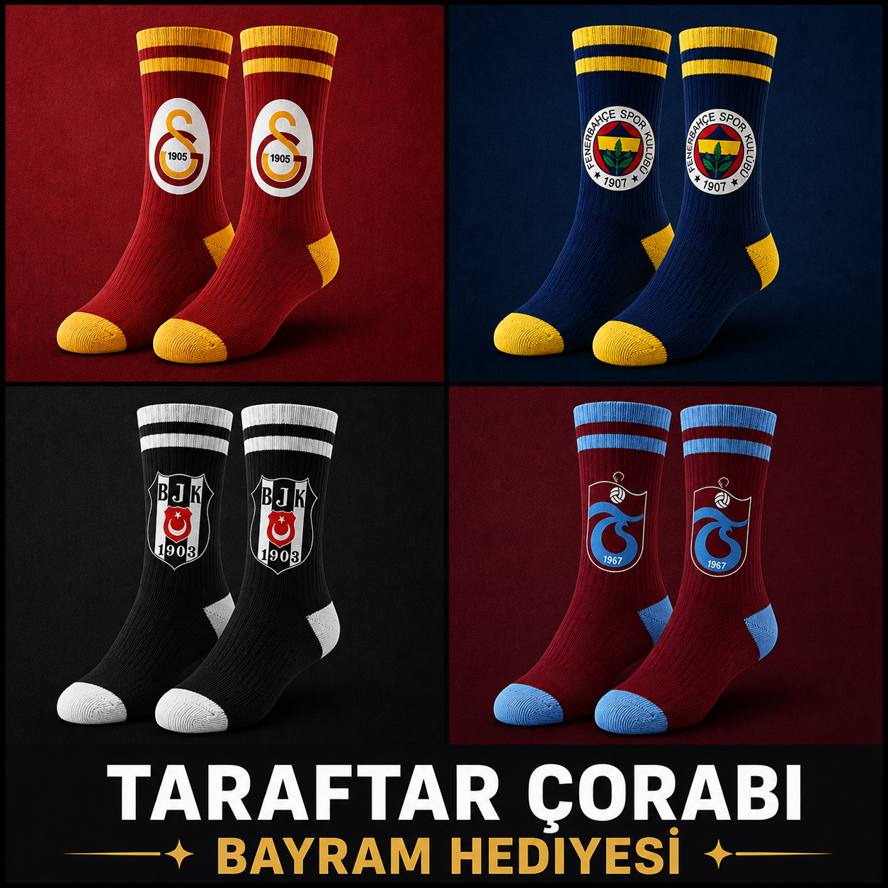 🎁 Futbol Çorabı - Bayram Hediyesi (100% off)