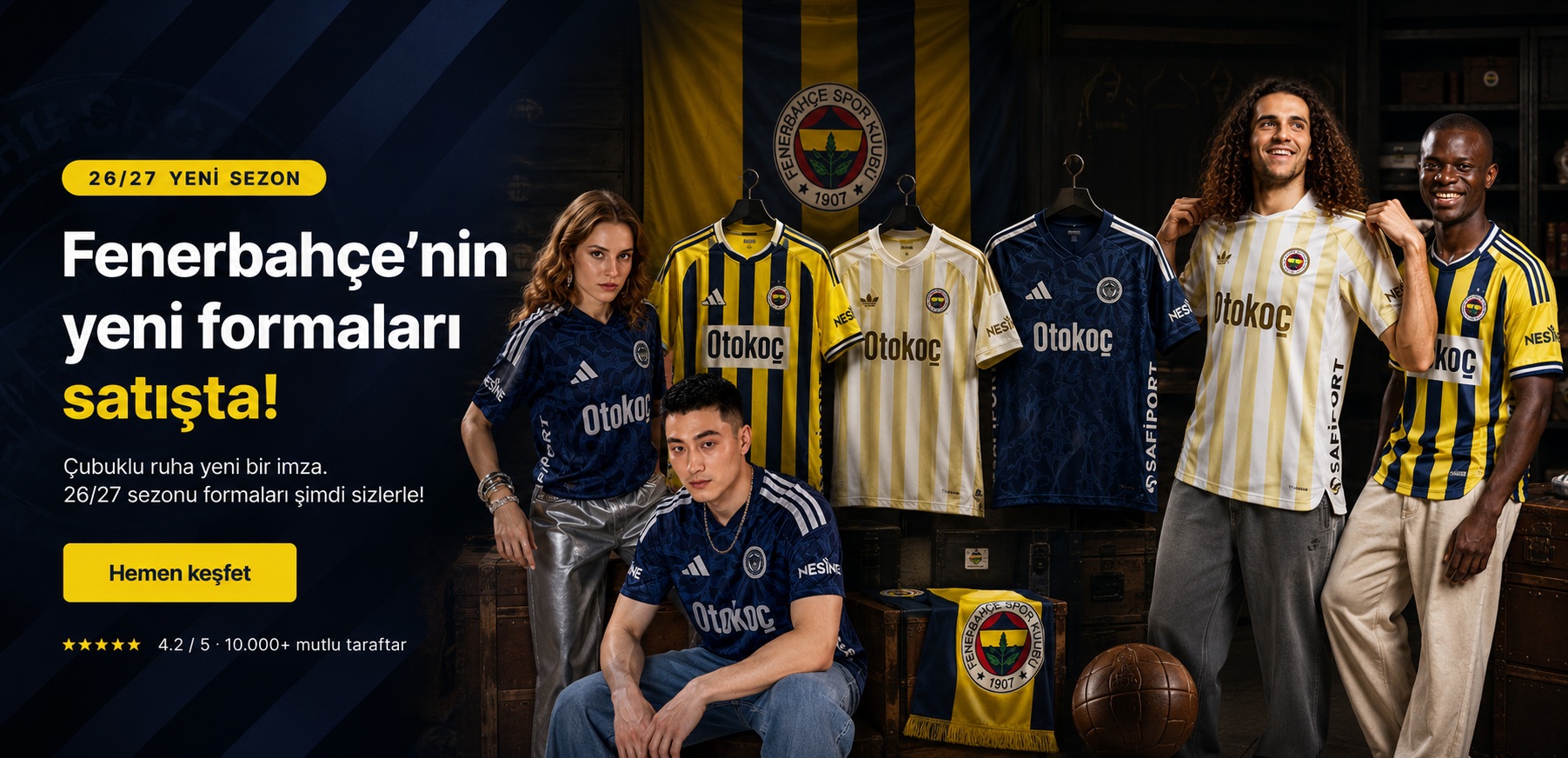 Yeni sezon futbol formaları