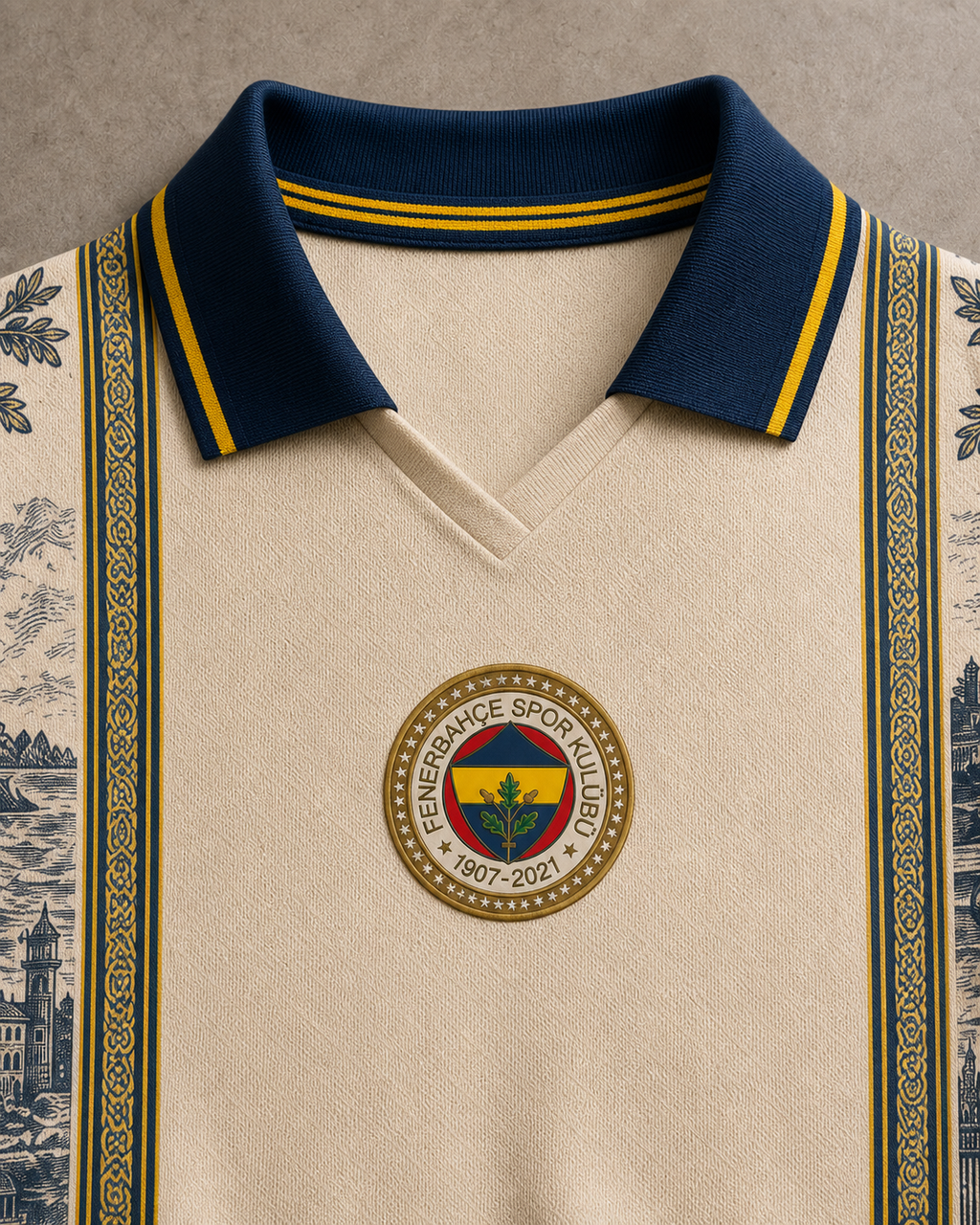 Fenerbahçe Premium Seri Polo Yaka Tişört M01 [Ön Sipariş]
