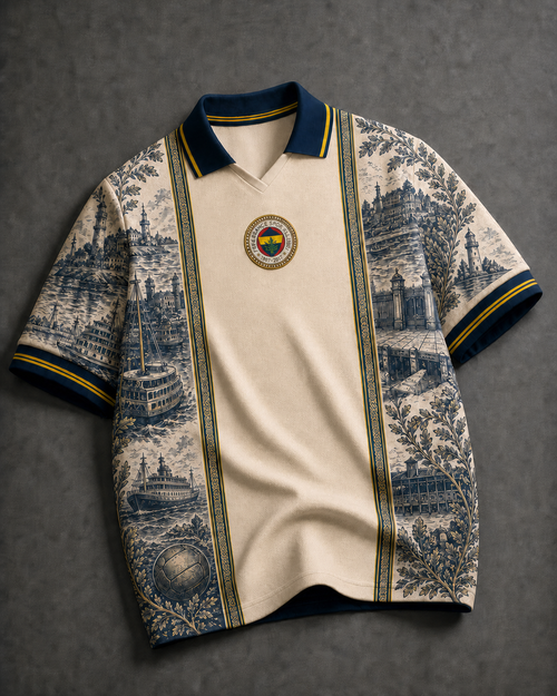 Fenerbahçe Premium Seri Polo Yaka Tişört M01 [Ön Sipariş]