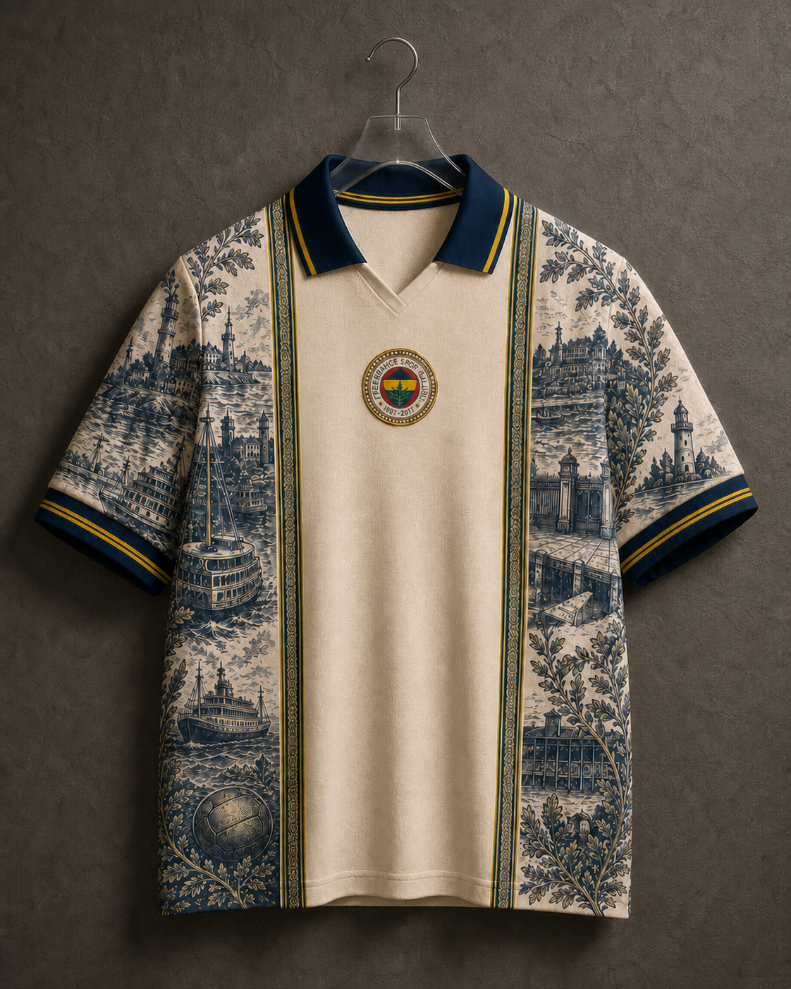 Fenerbahçe Premium Seri Polo Yaka Tişört M01 [Ön Sipariş]