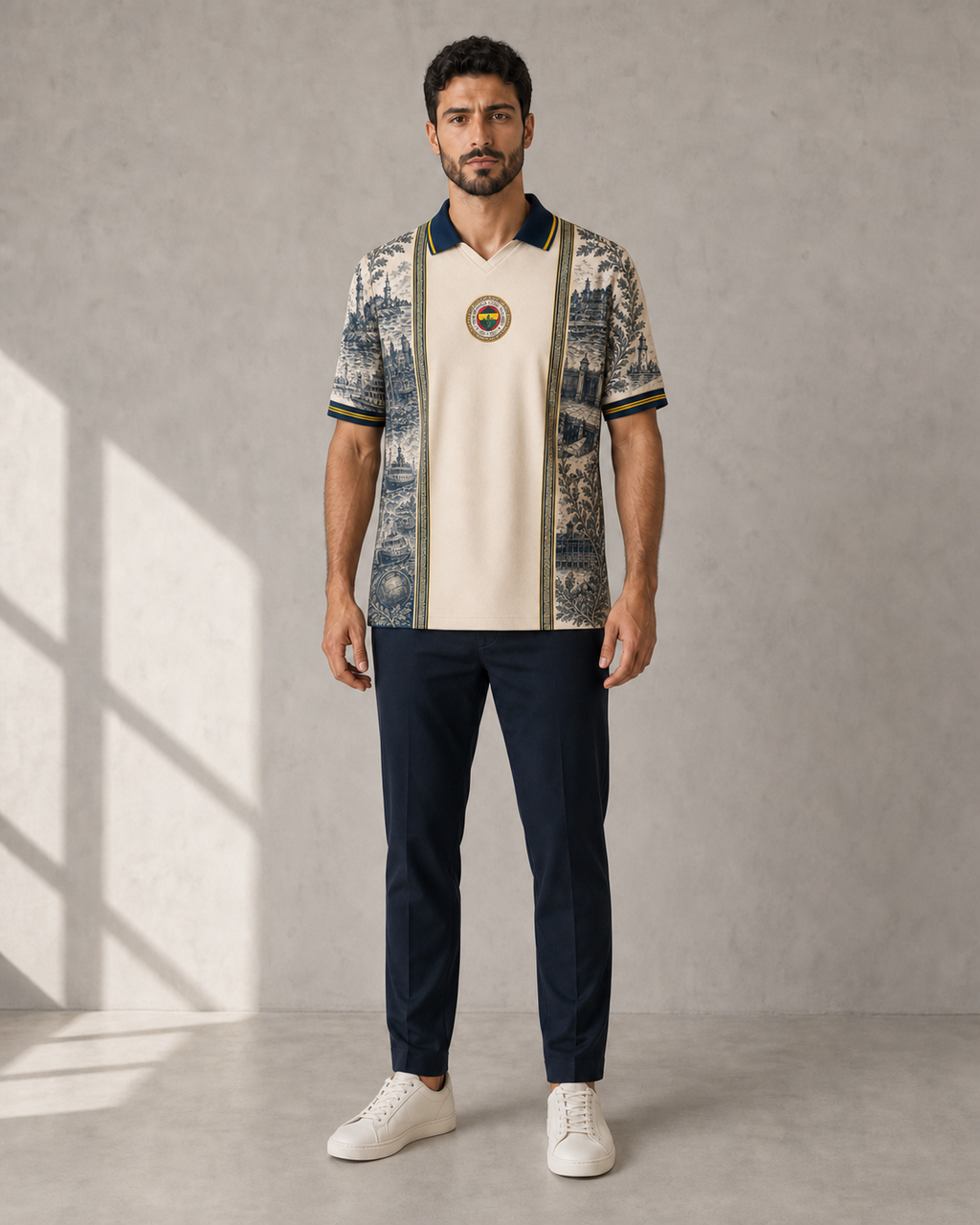 Fenerbahçe Premium Seri Polo Yaka Tişört M01 [Ön Sipariş]