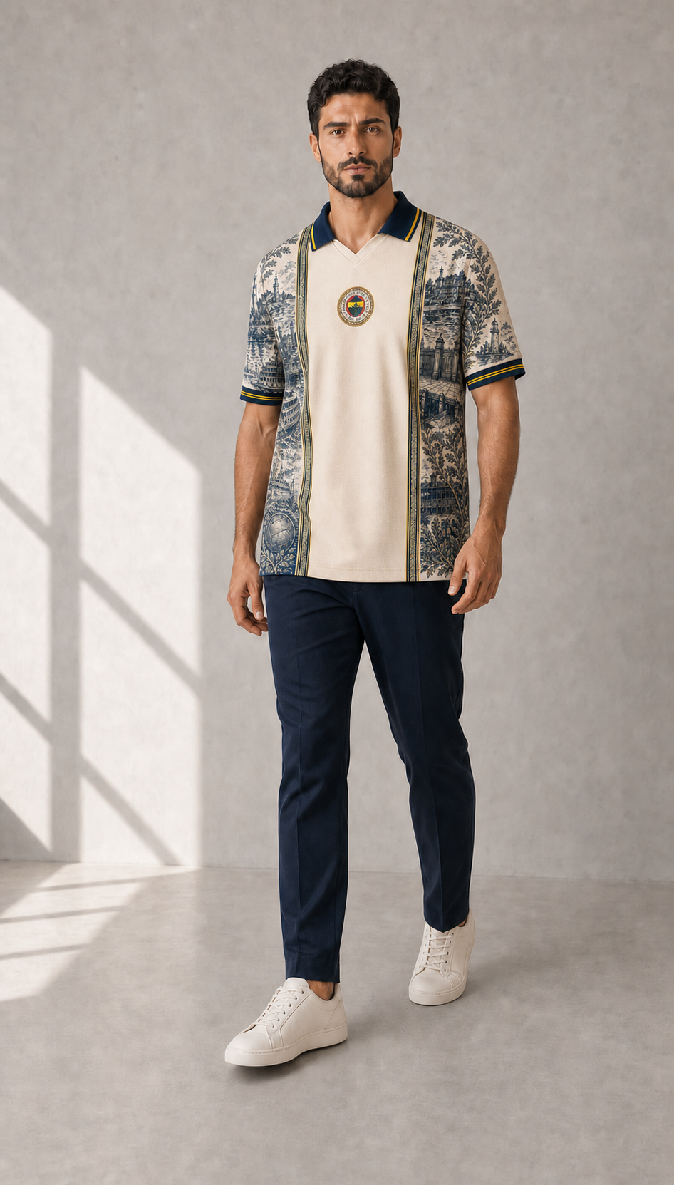 Fenerbahçe Premium Seri Polo Yaka Tişört M01 [Ön Sipariş]