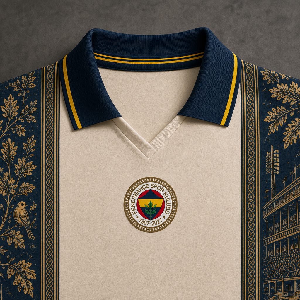 Fenerbahçe Premium Seri Polo Yaka Tişört M02 [Ön Sipariş]