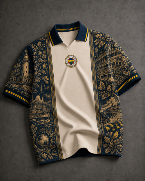 Fenerbahçe Premium Seri Polo Yaka Tişört M02 [Ön Sipariş]