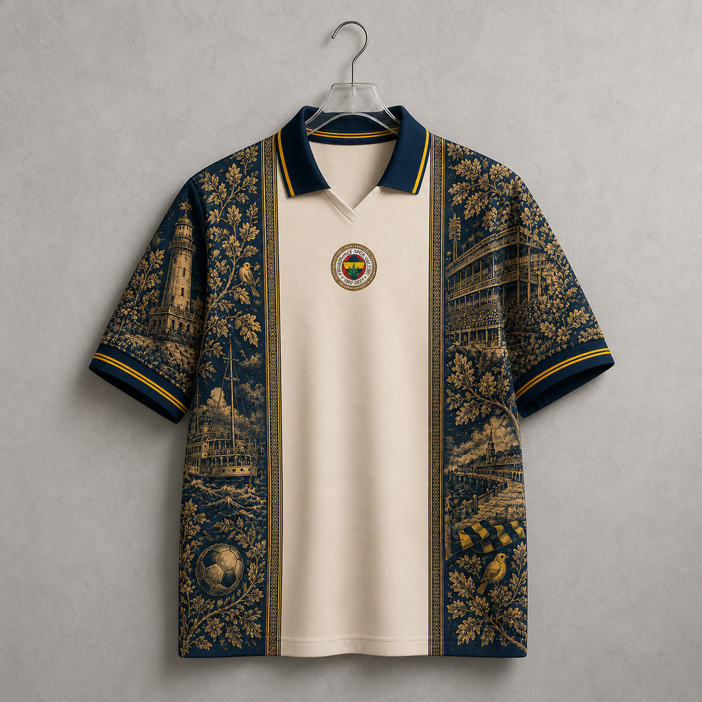 Fenerbahçe Premium Seri Polo Yaka Tişört M02 [Ön Sipariş]