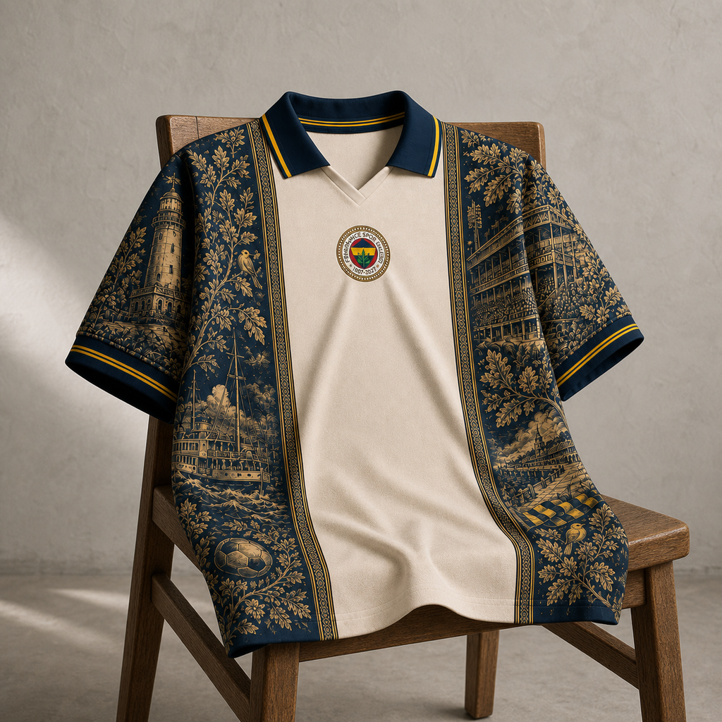 Fenerbahçe Premium Seri Polo Yaka Tişört M02 [Ön Sipariş]