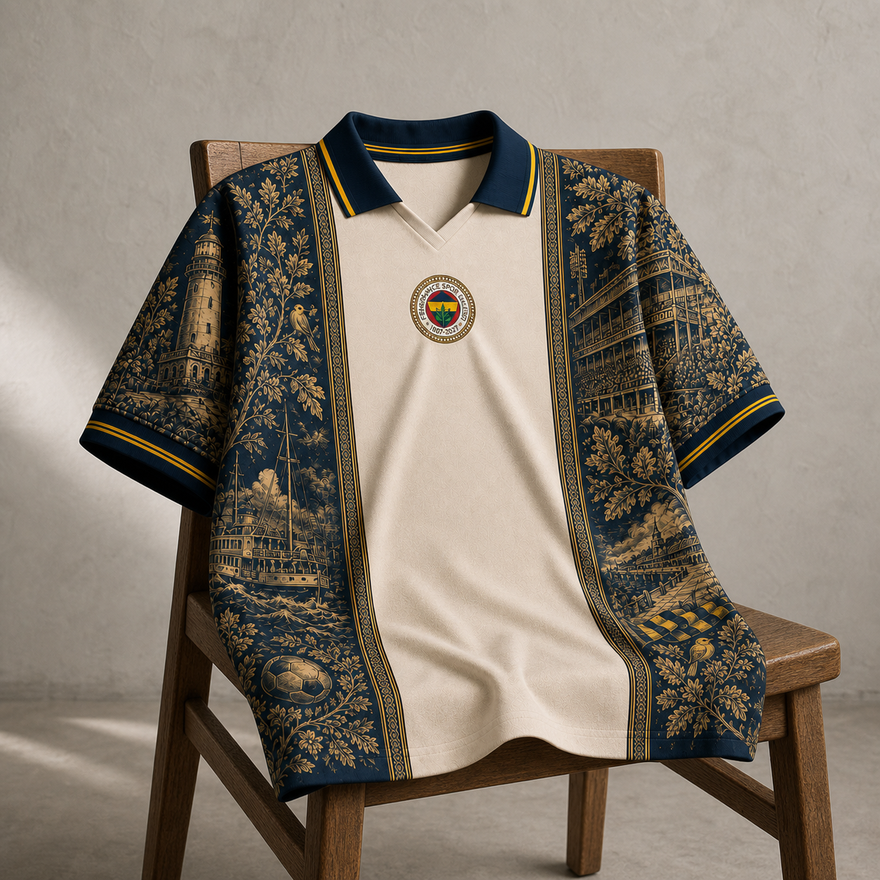 Fenerbahçe Premium Seri Polo Yaka Tişört M02 [Ön Sipariş]