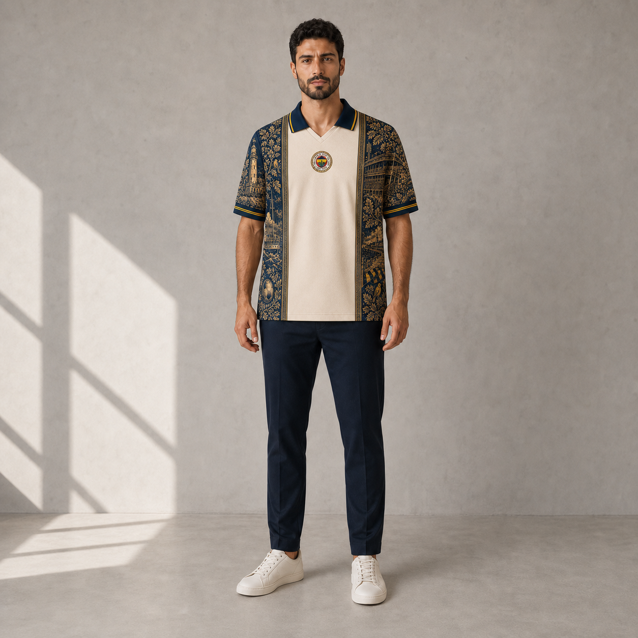 Fenerbahçe Premium Seri Polo Yaka Tişört M02 [Ön Sipariş]