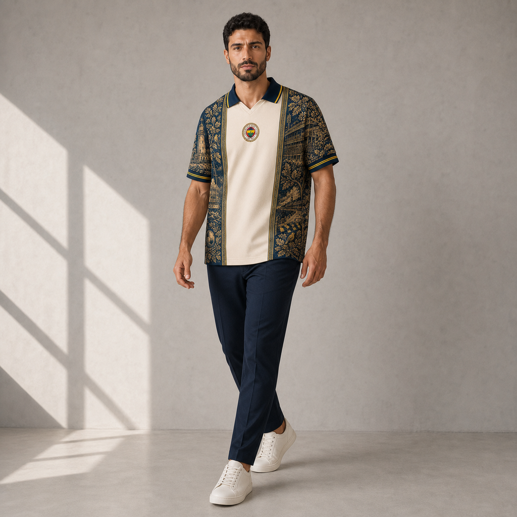 Fenerbahçe Premium Seri Polo Yaka Tişört M02 [Ön Sipariş]