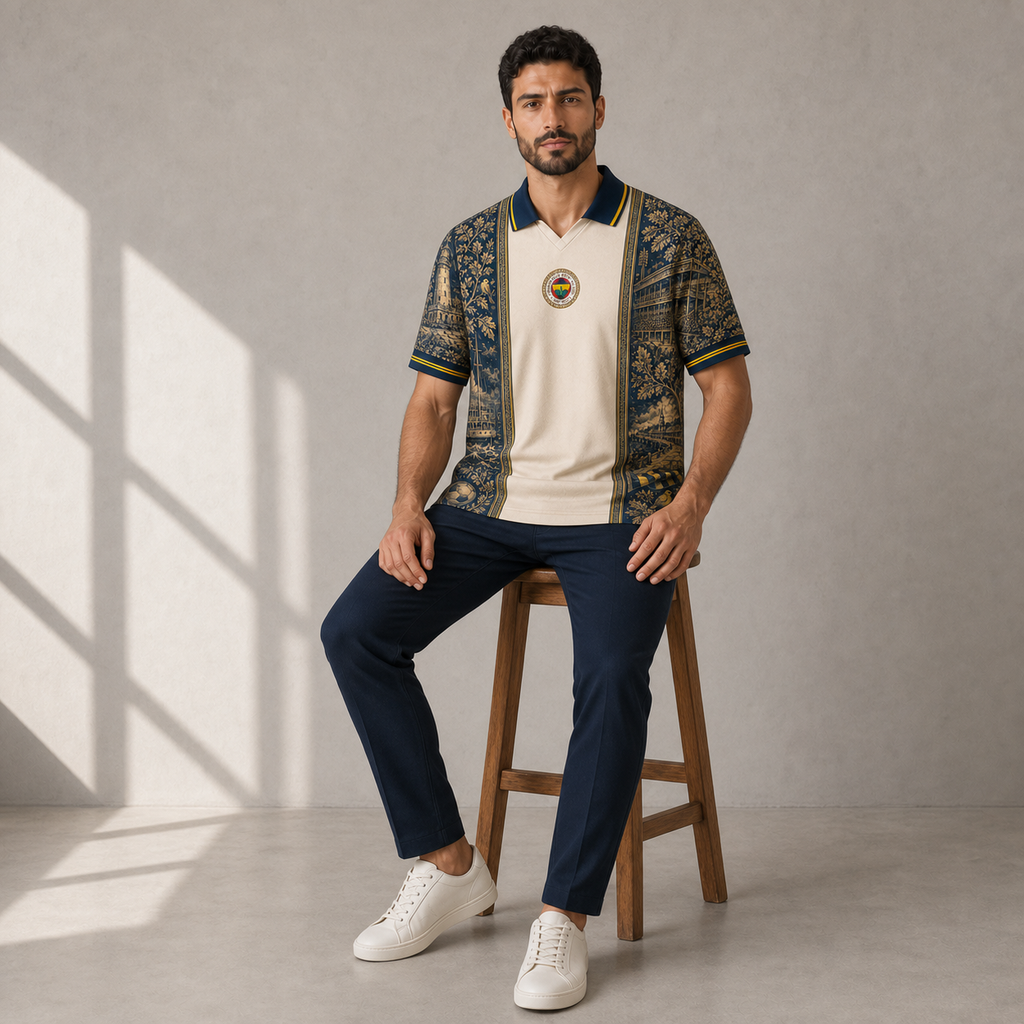 Fenerbahçe Premium Seri Polo Yaka Tişört M02 [Ön Sipariş]