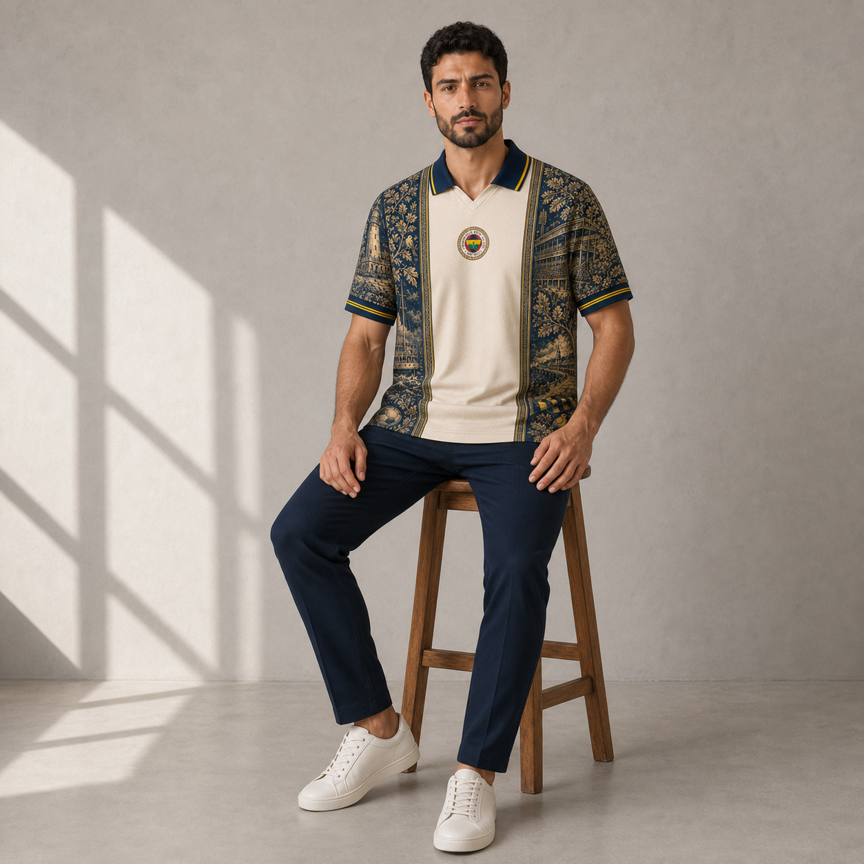 Fenerbahçe Premium Seri Polo Yaka Tişört M02 [Ön Sipariş]