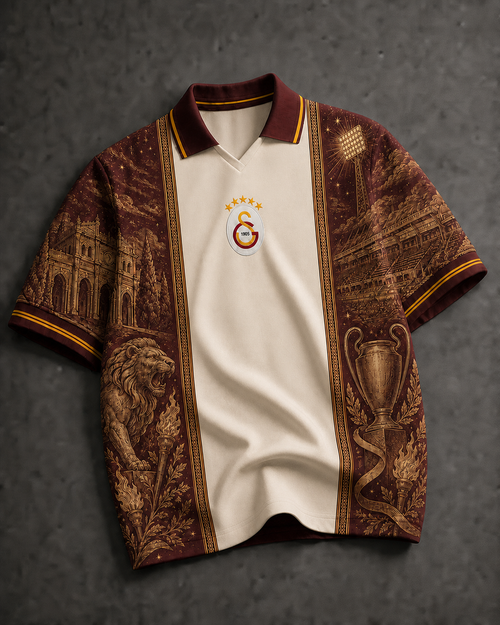 Galatasaray Premium Seri Polo Yaka Tişört M01 [Ön Sipariş]