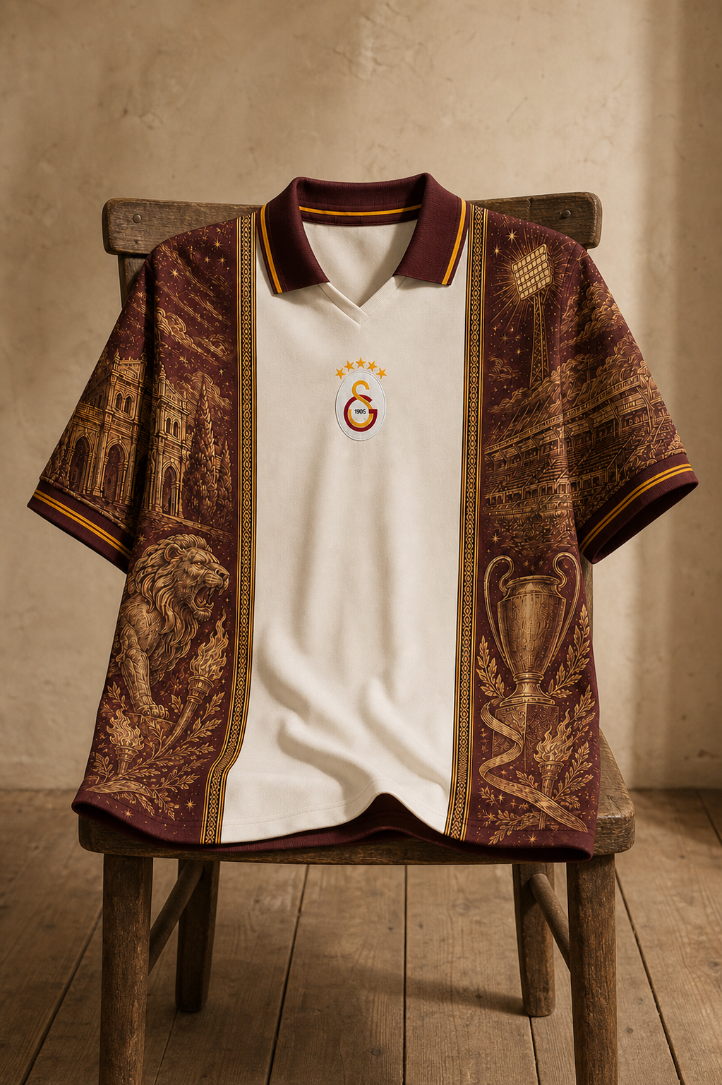 Galatasaray Premium Seri Polo Yaka Tişört M01 [Ön Sipariş]