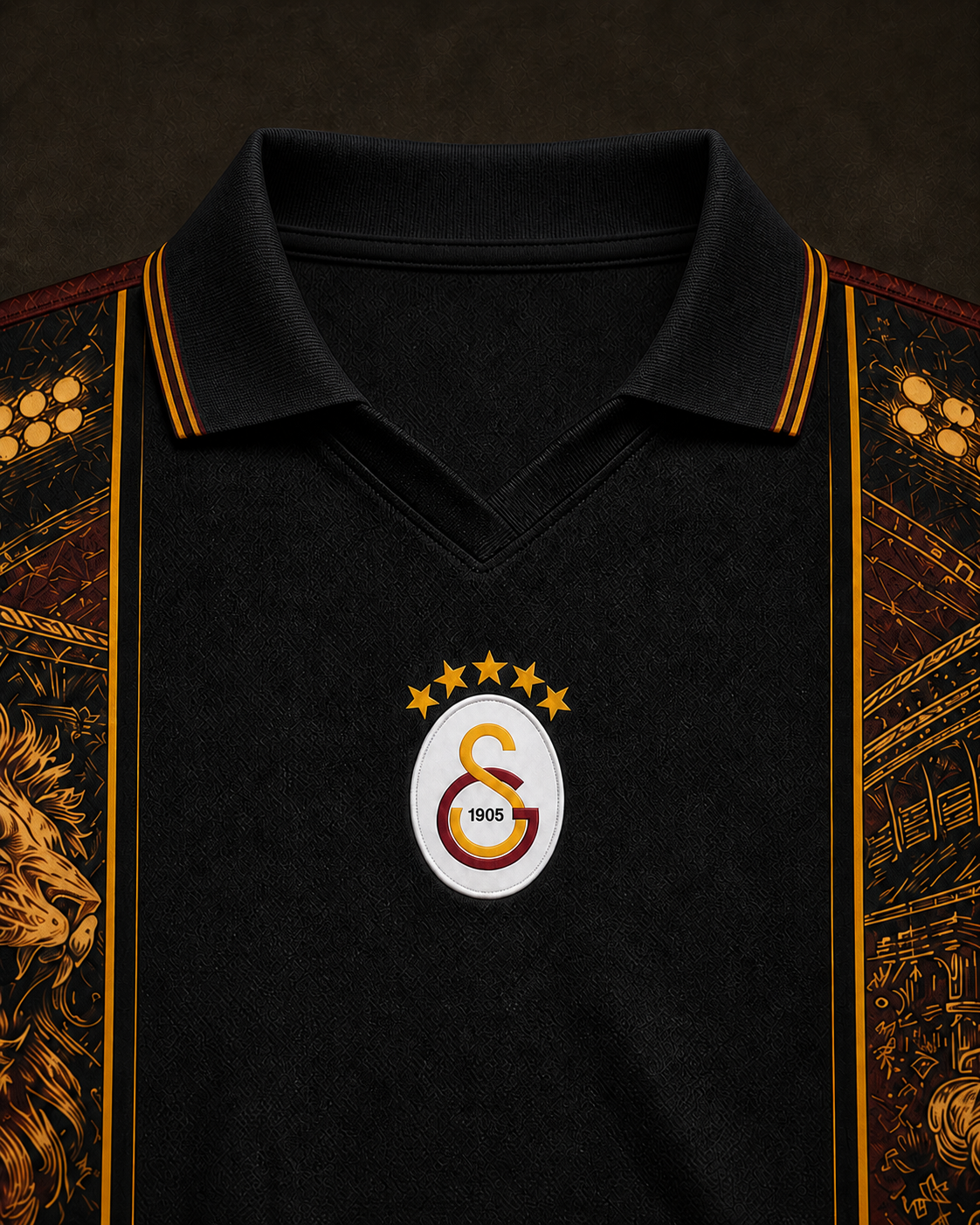 Galatasaray Premium Seri Polo Yaka Tişört M02 [Ön Sipariş]