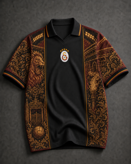 Galatasaray Premium Seri Polo Yaka Tişört M02 [Ön Sipariş]