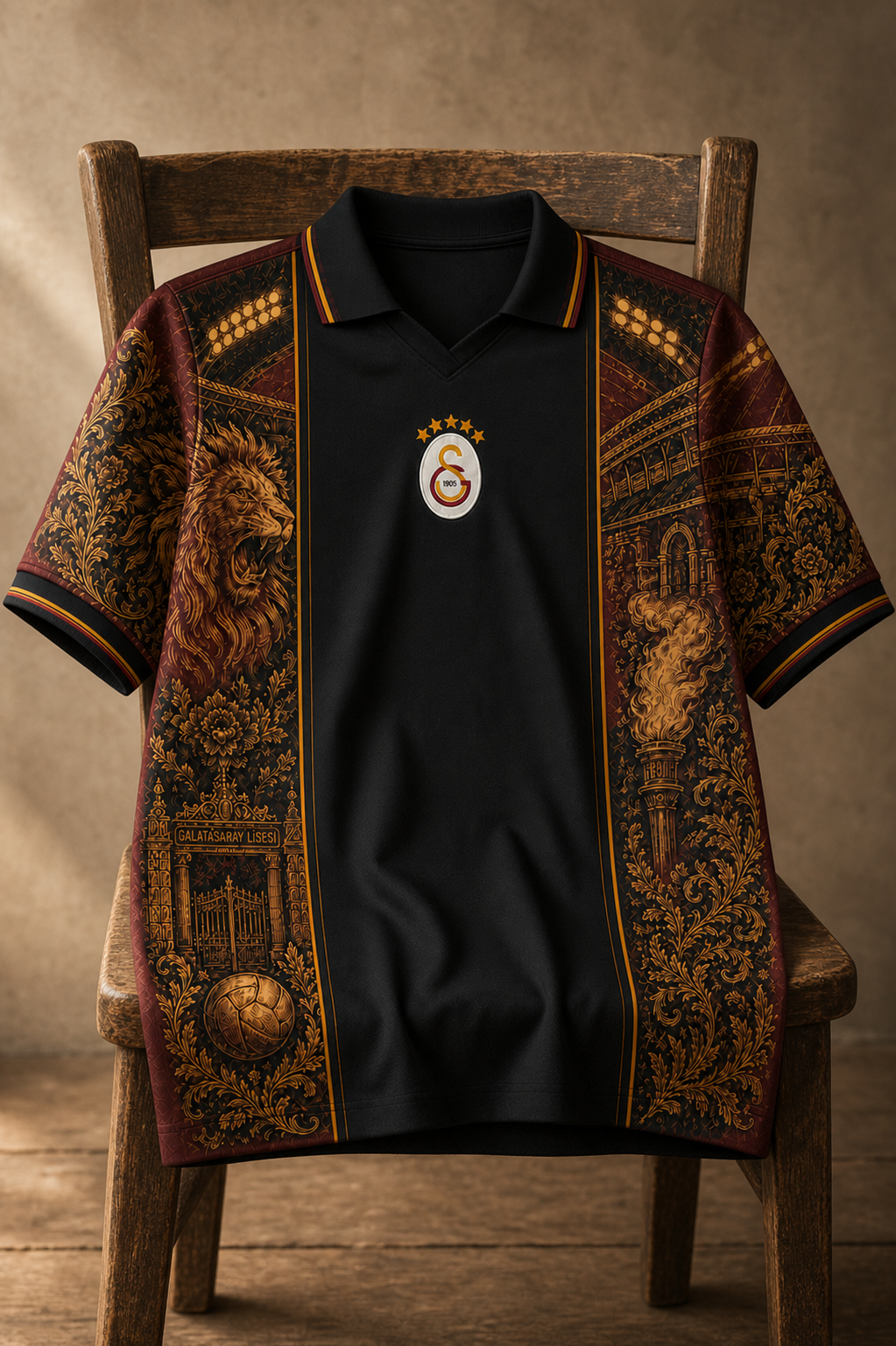 Galatasaray Premium Seri Polo Yaka Tişört M02 [Ön Sipariş]