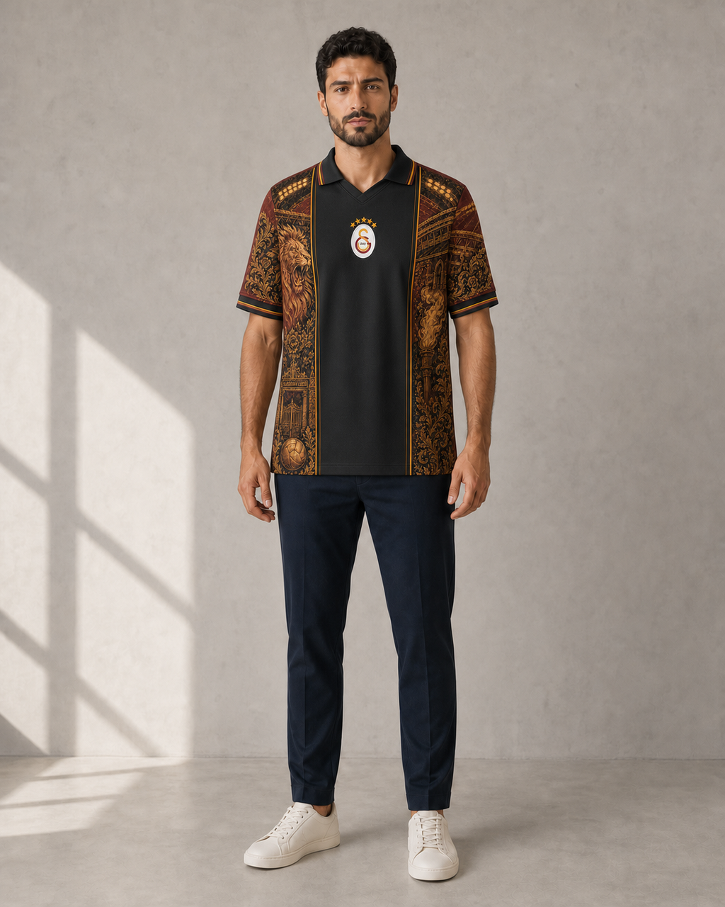 Galatasaray Premium Seri Polo Yaka Tişört M02 [Ön Sipariş]