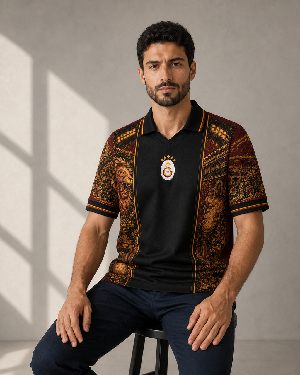 Galatasaray Premium Seri Polo Yaka Tişört M02 [Ön Sipariş]