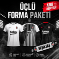 Beşiktaş 26/27 Yeni Sezon Tüm Forma Paketi [Taraftar Atkısı Hediyeli]