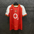 Arsenal 04/05 Kırmızı Premium Kalite Retro Forma