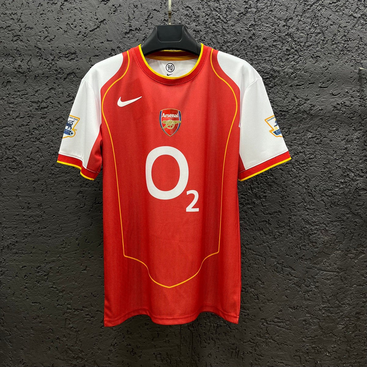 Arsenal 04/05 Kırmızı Premium Kalite Retro Forma