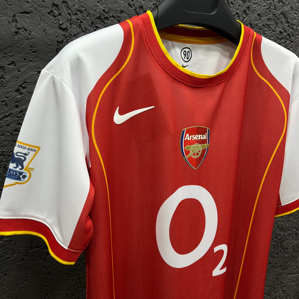 Arsenal 04/05 Kırmızı Premium Kalite Retro Forma