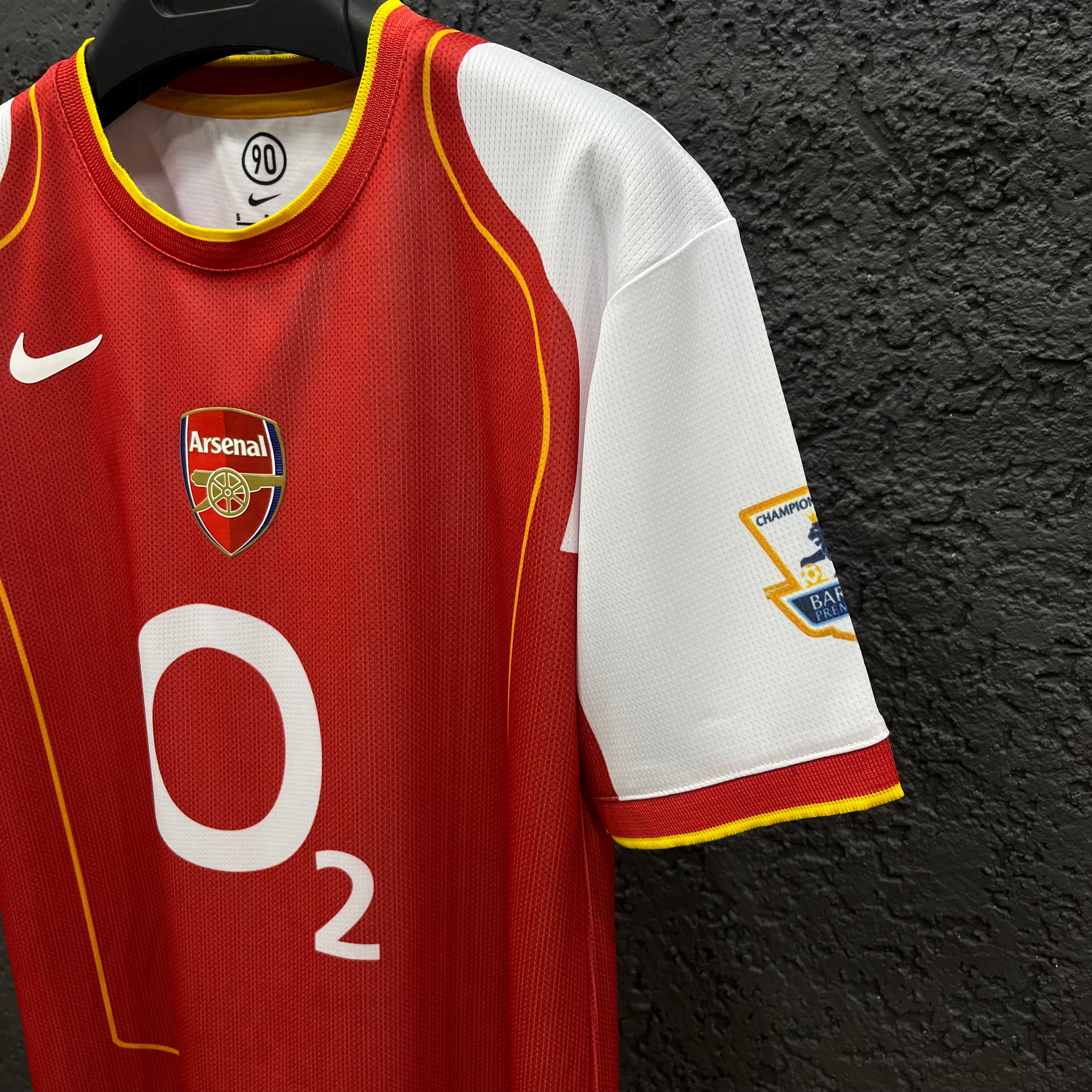 Arsenal 04/05 Kırmızı Premium Kalite Retro Forma
