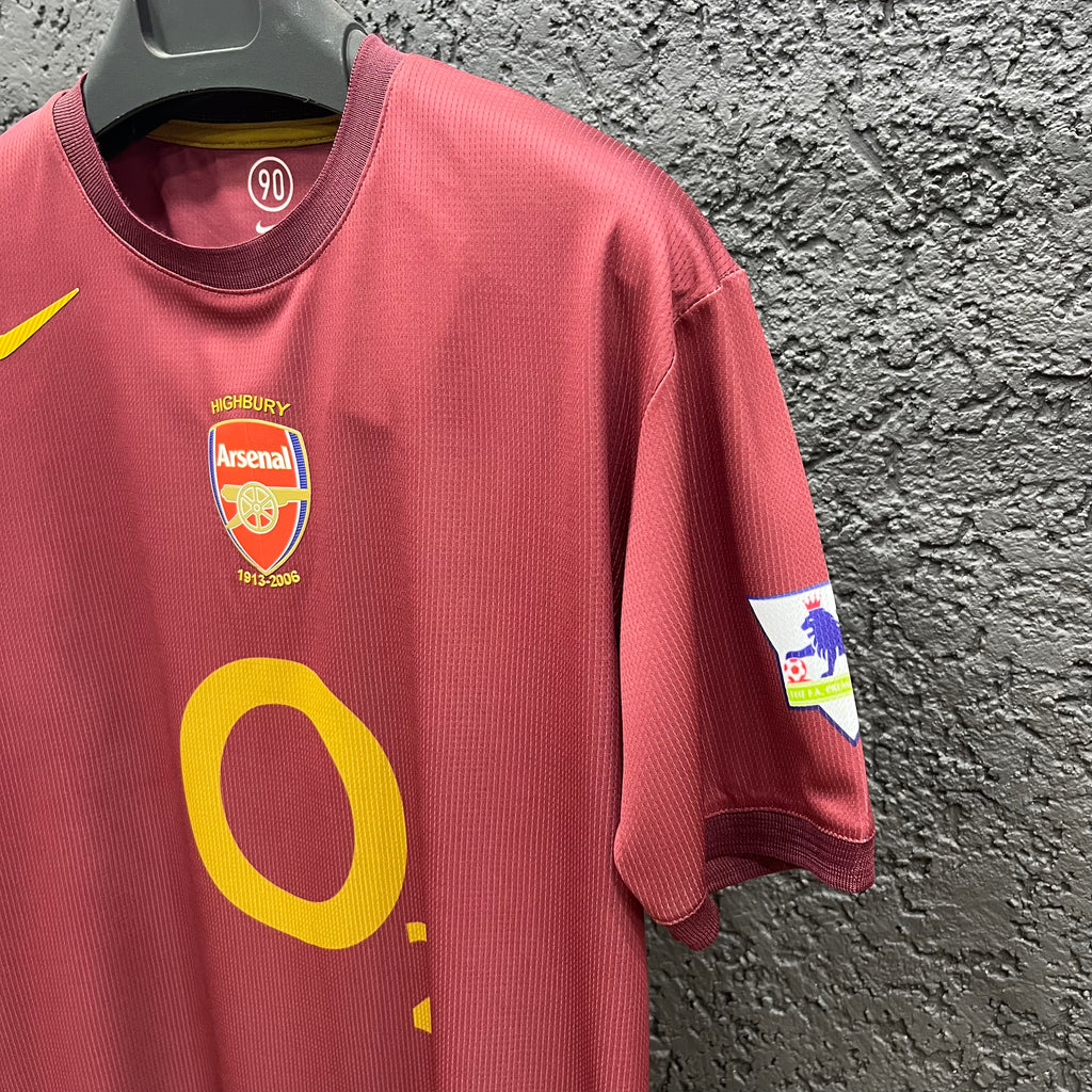 Arsenal 05/06 Bordo Premium Kalite Retro Forma