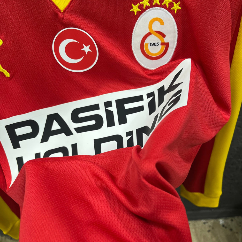 Retro Uzun Kollu Kırmızı Forma