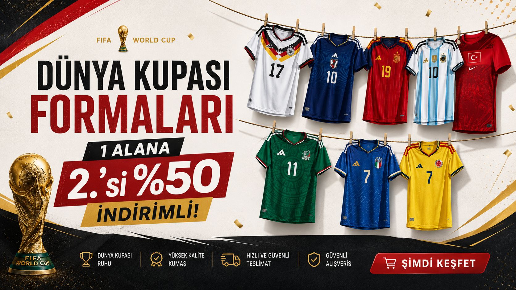 Yeni sezon futbol formaları