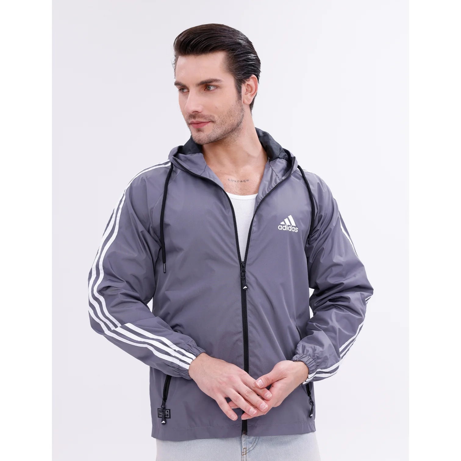 Adidas Arduvaz Rengi Astarlı Yağmurluk