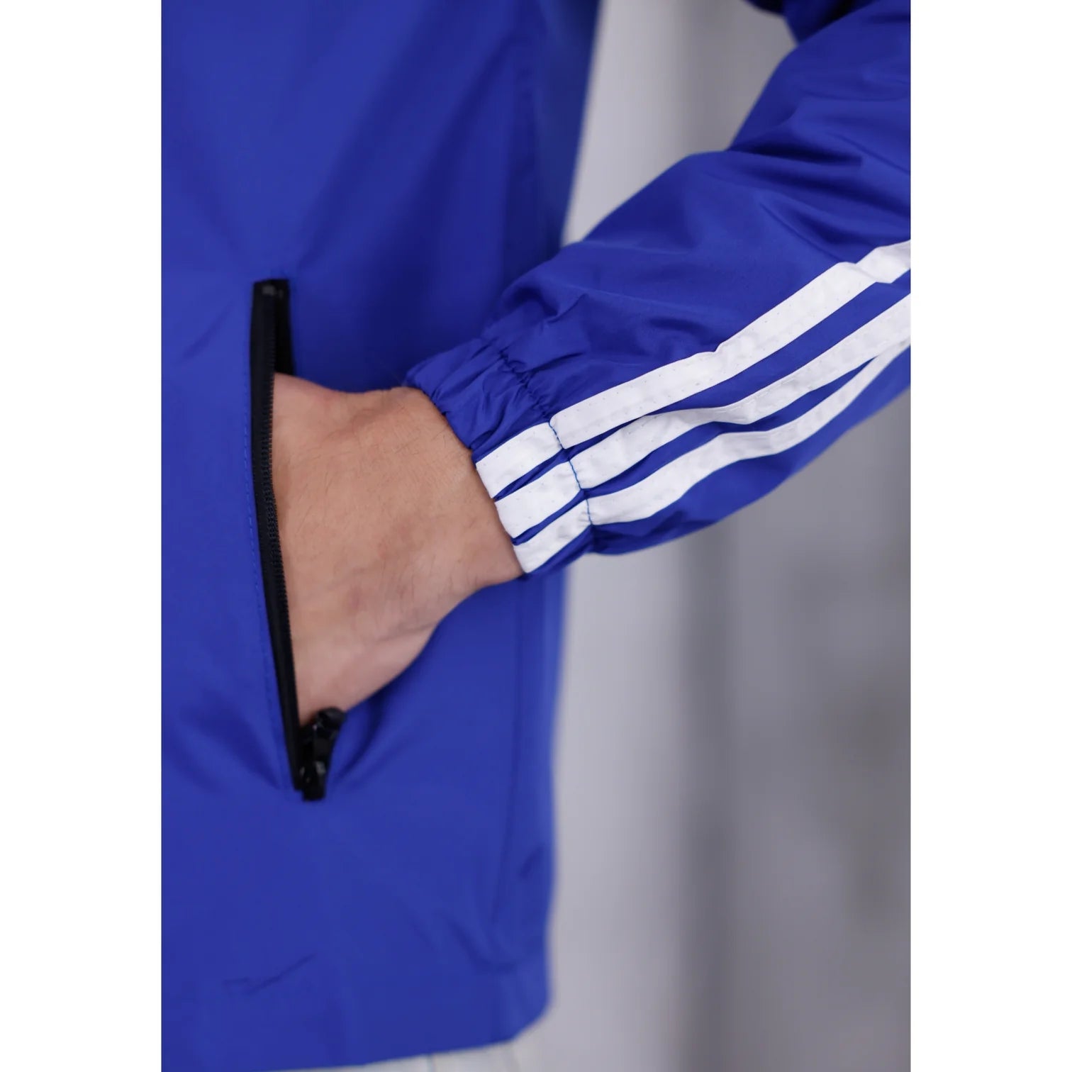 Adidas Lacivert Astarlı Yağmurluk