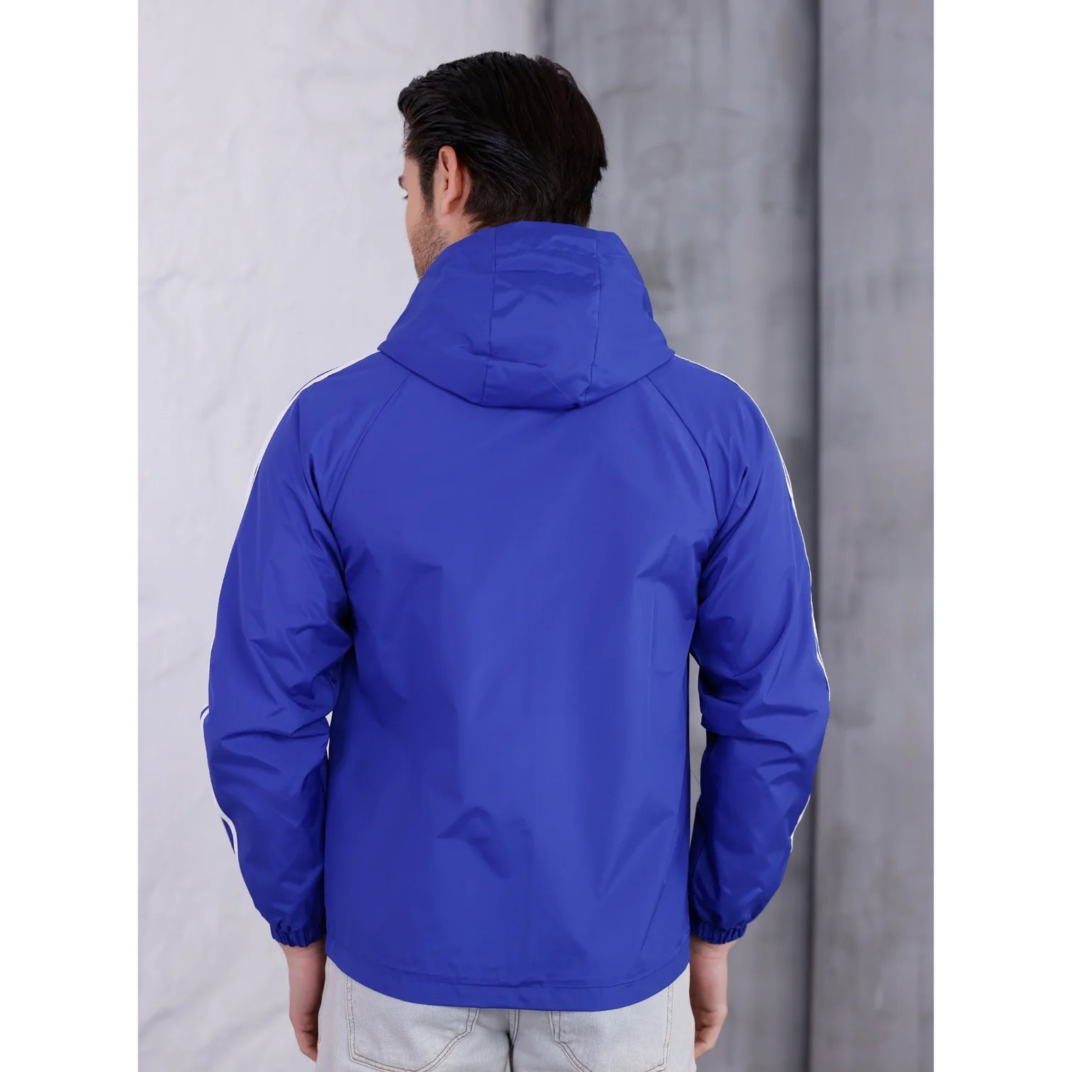 Adidas Lacivert Astarlı Yağmurluk