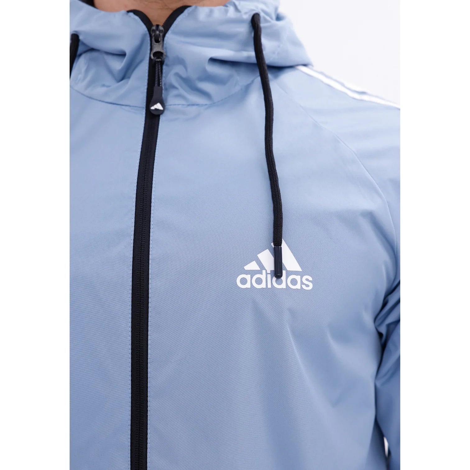 Adidas Açık Mavi Astarlı Yağmurluk