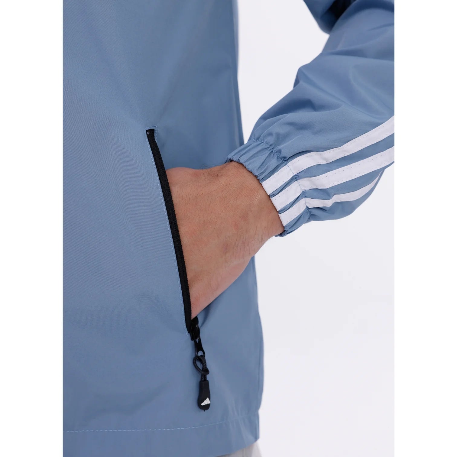 Adidas Açık Mavi Astarlı Yağmurluk