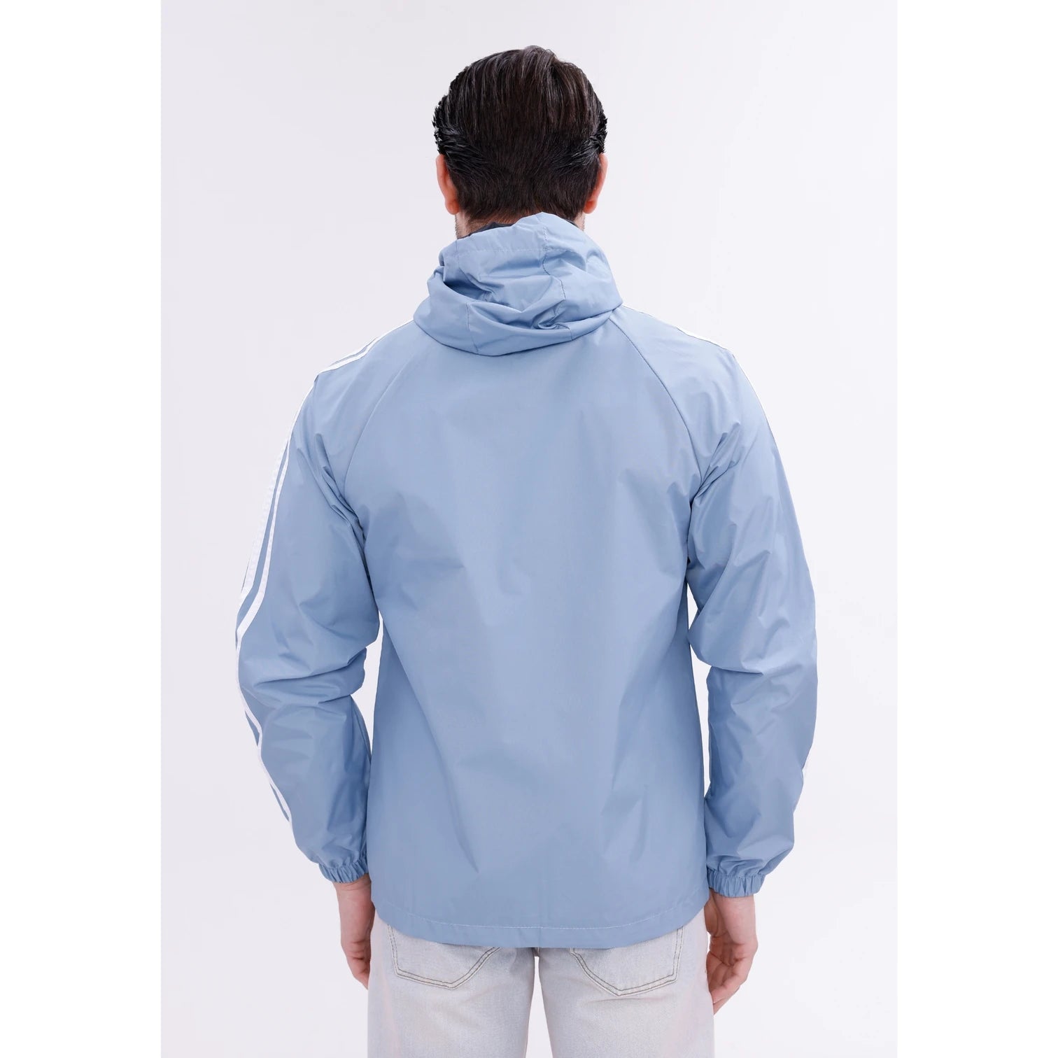 Adidas Açık Mavi Astarlı Yağmurluk
