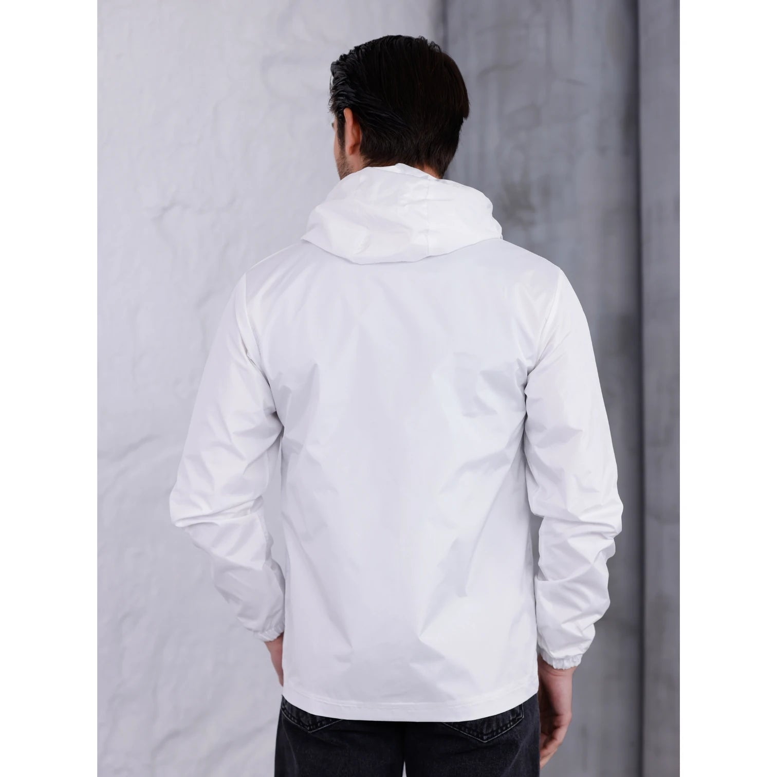 Nike Beyaz Astarlı Yağmurluk