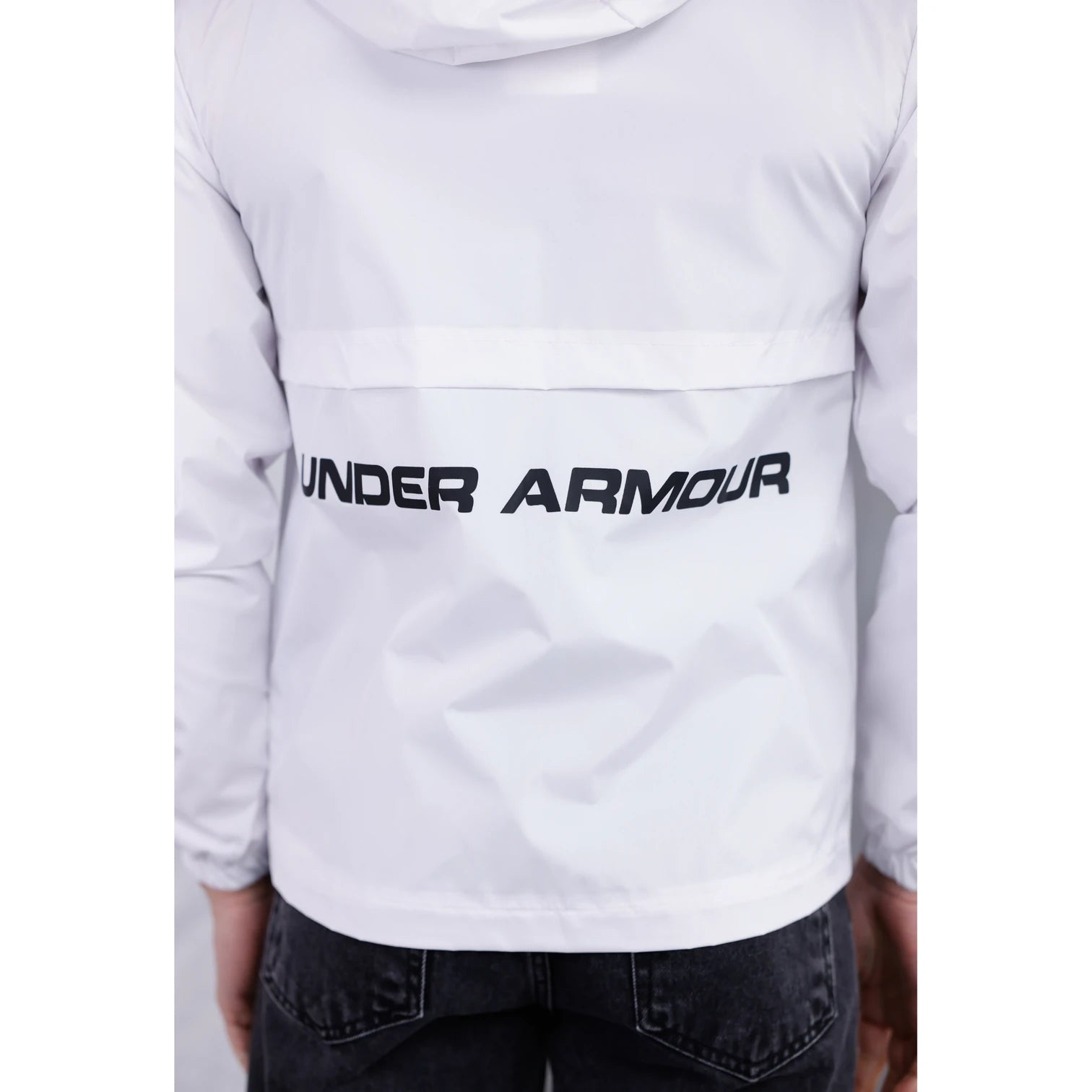 Under Armour Beyaz Astarlı Yağmurluk