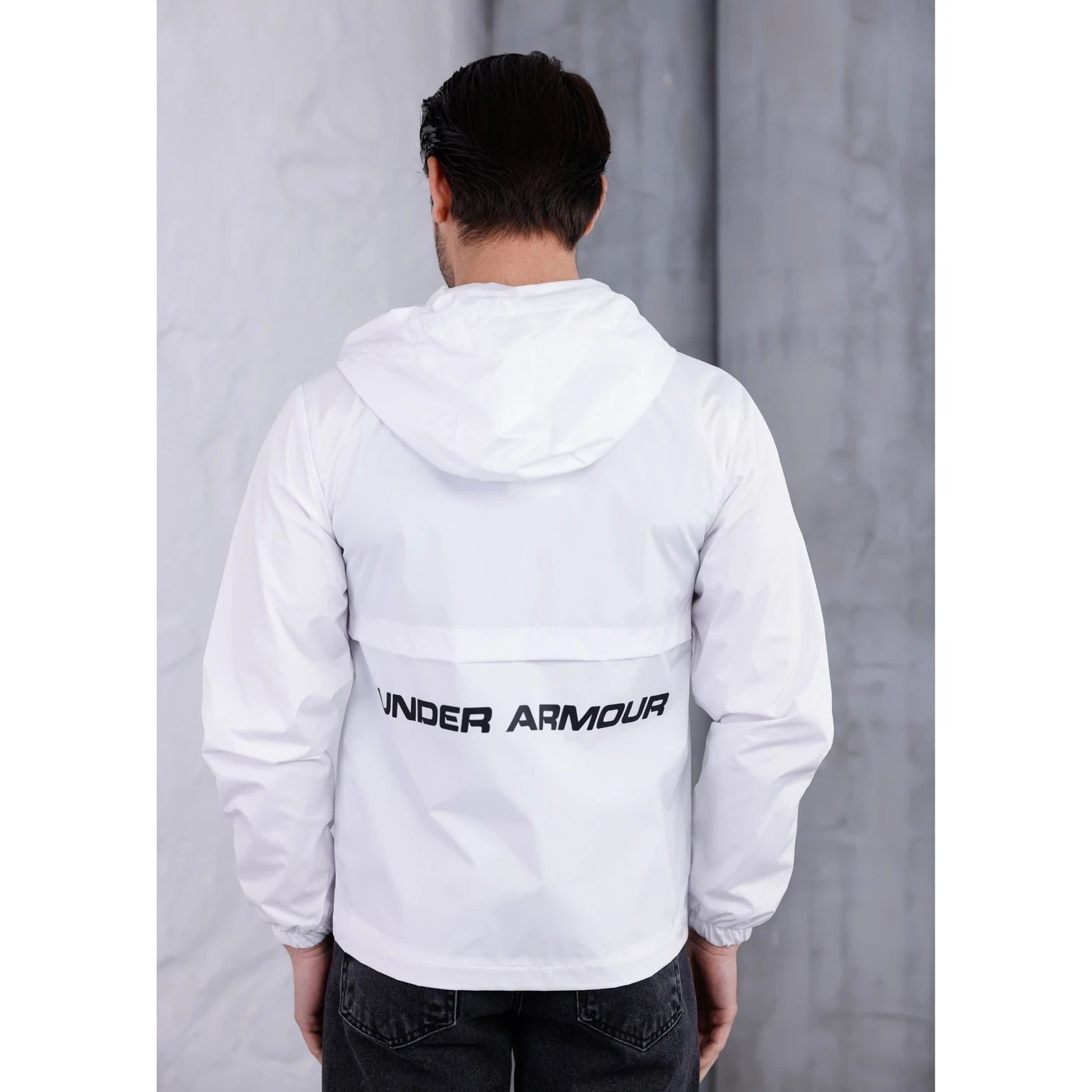 Under Armour Beyaz Astarlı Yağmurluk